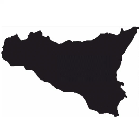 2x Auto Aufkleber "Sizilien" Sicilia Italien 2x Vinyl Sticker 11cm Decal konturg - Bild 1 von 1