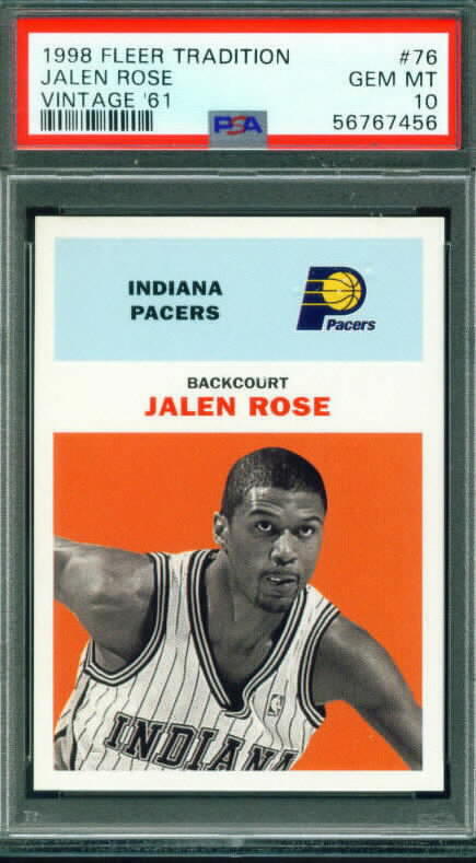 1998 Fleer Tradition Basketball 