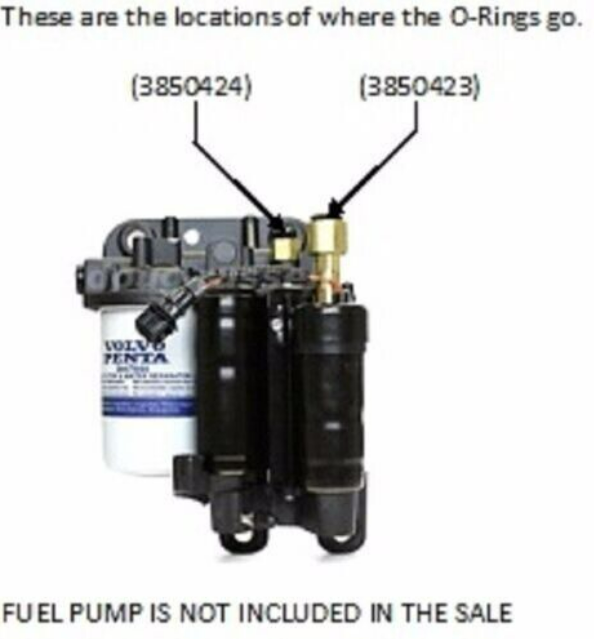 Kit De Fils De Bougie Pour Moteur Volvo Penta 4 Cylindres 230 AQ/BB - Remplace Les Réf. 875571, 834365