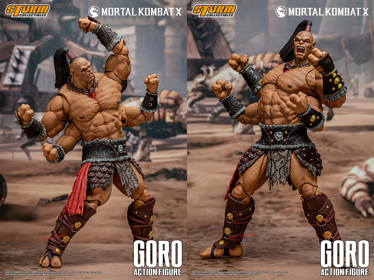 ストームコレクティブルズ     ゴロー Mortal Kombat Goro 1/12 Scale Action Figure: Storm
