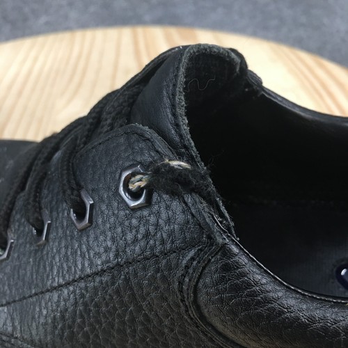 Dr. Scholls Shoes Mens 10 Wide Harrington Oxford Black Leather Lace Up Casual - Picture 3 of 17