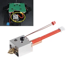 Extruder Hot End Kit For SV07 3D Printer Head Heater Nozzle Brass Nozzle 0.4mm
