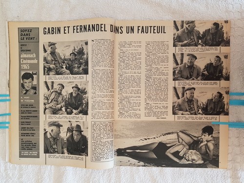 CINEMONDE N°1576 20/10/64 FONDA DENEUVE VARTAN GARBO ESCUDERO ROLLING STONES - Picture 8 of 12