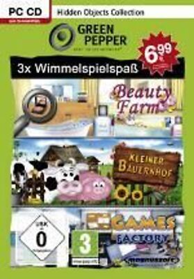 3 WIMMELBILD SPIELE * HIDDEN OBJECTS COLLECTION * NEU