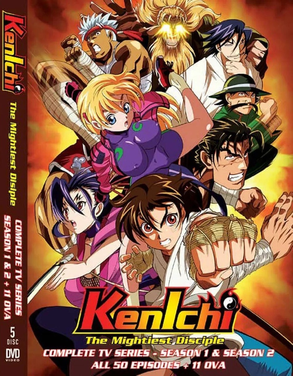 KENKI アニメ DVD DVD ANIME KENICHI THE MIGHTIEST DISCIPLE SEASON 1-2 + 11 OVA ENG