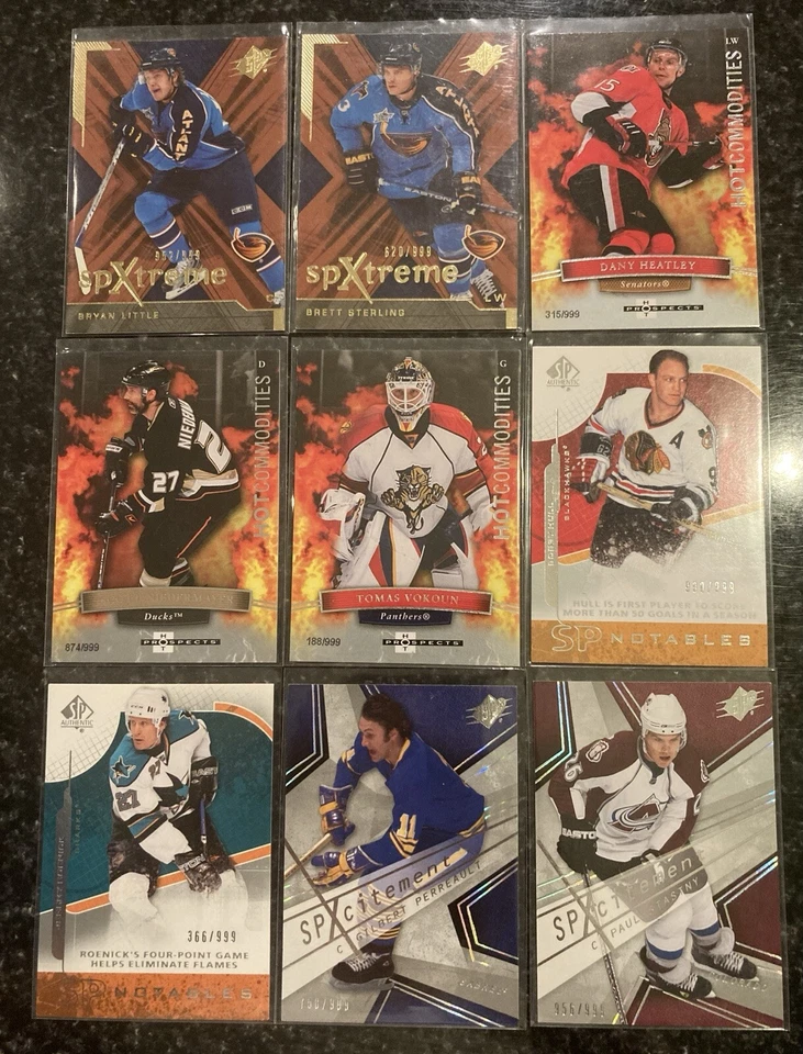 07-08 to 20-21 Numbered Veterans Donruss Upper Deck SP Panini SPX - Image 2 of 4