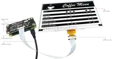  Black 7.5 inch e-Ink Display Raspberry Pi HAT,e-Paper 640x384  