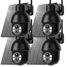 ANRAN 3MP Solar Battery Camera Wireless WiFi Security Camera System Outdoor Home