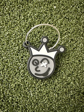 COLLECTOR'S Scotty Cameron Gallery Jackpot Johnny Key Fob Black  Grey
