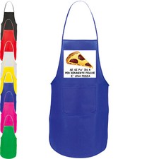 Personalized Long Apron For Men And Women Funny Pizza Slice
