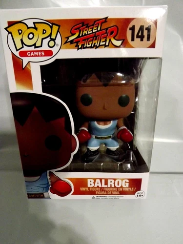 Funko Pop Games Street Fighter Balrog  #141 NIB