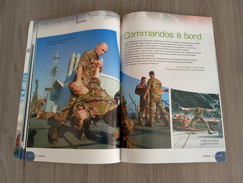 COLS BLEUS n°1H juillet-août 2002 Mission Héraclès: Les marins français en mer - Imagen 12 de 14