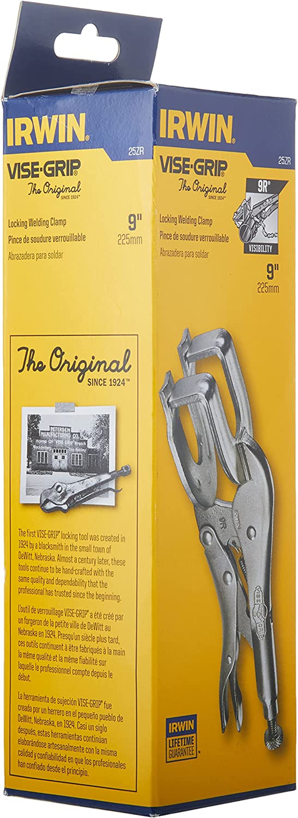 VISEGRIP Locking Pliers, Welding Clamp, 9Inch (25ZR) eBay