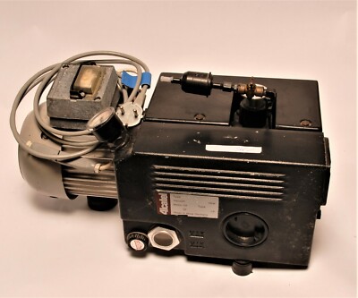Alcatel 010-112 Drehschieber Vakuum Pumpe Rotary Vane Vacuum Pump