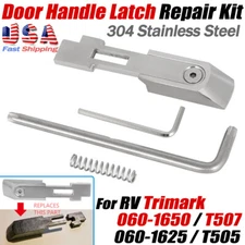For T507 RV Trimark 060-1650 Door Handle Latch Repair Kit 304 Stainless Steel US