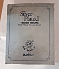 2 Stunning Vintage Loui Michel Cie Silver Plated 4x6 3.5"x5"  Picture Frame NIB — photo 7