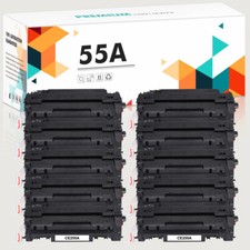 Toner Compatible With HP 55A CE255A LaserJet P3010 P3015 M521dn M521dw Chip Lot