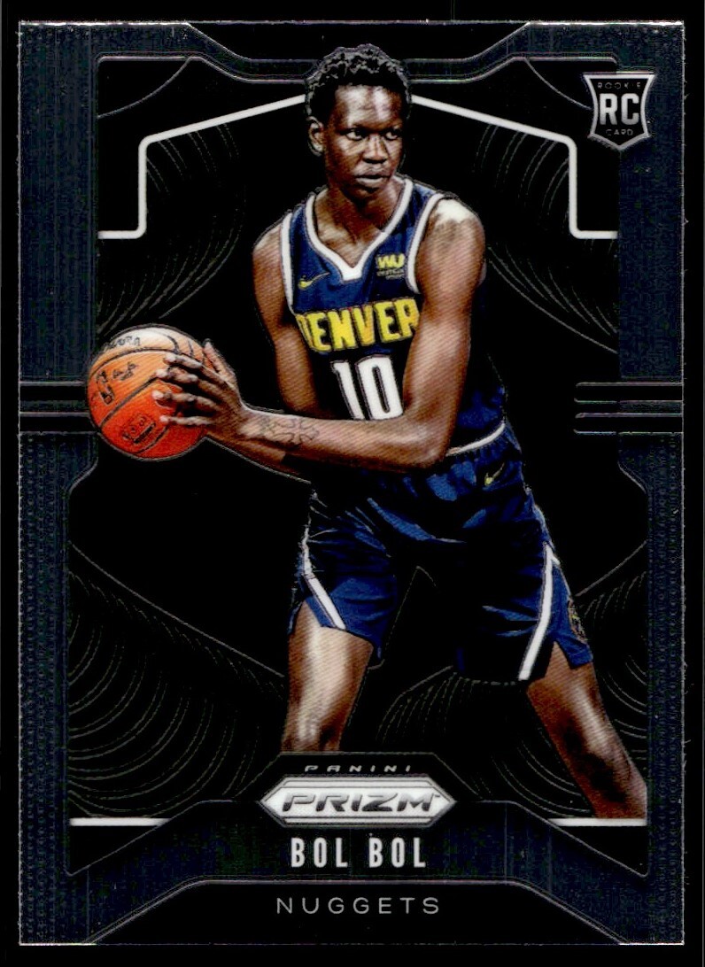 2019-20 Panini Prizm Bol Bol Rookie G44 Denver Nuggets #282