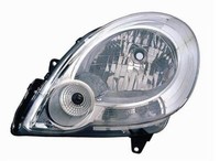 Scheinwerfer Projektor Dx H4 Pred Reg El Renault Kangoo 2007 2010 Parab Chrom