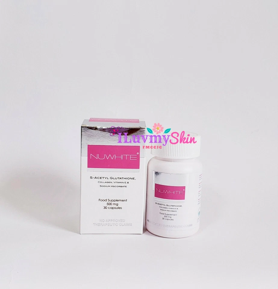NUWHITE S-Acetyl Whitening Glutathione 500mg (30 capsules)  - Image 4 of 4