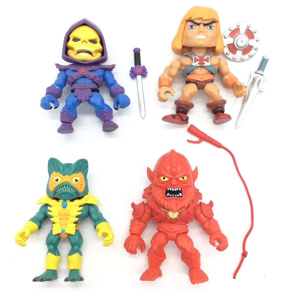 Mattel The Loyal Subjects Vinilo Maestros del Universo He-Man Lote de 4 Figuras Foto 2 de 4