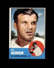Bill Skowron Hand Signed 1963 Topps Los Angeles Dodgers Autograph