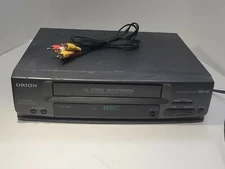 Orion VR0220A VCR Video Cassette Recorder VHS Player Tested read description 