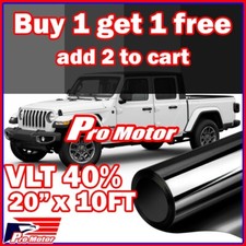 Uncut Window Tint Film Roll 40 Vlt 20 120 10 Ft Office Car Home Commercial