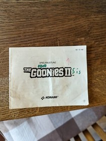 The Goonies II - MIT Anleitung - 1987 - Konami - NES Nintendo - Getestet