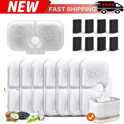 8 Packungen Ersatzfilter für Petlibro 2.5L Cat Water Fountain PLWF005 PLWF115