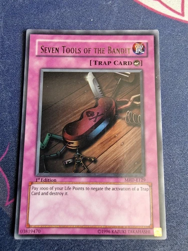 Yugioh Seven Tools Of The Bandit MRD-E129 Ultra Rare 1st Edition