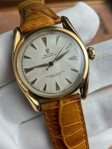 Vintage Rolex RARE "SUPER OYSTER" Oyster Perpetual 6090 Bombay