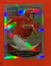 2013 Bowman Chrome #BCP107 Breyvic Valera Refractor St. Louis Cardinals