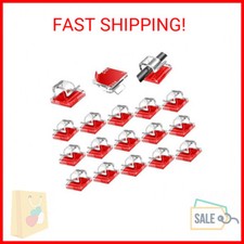 Cable Clips 100pcs, Wire Clips, Durable Strong Adhesive Cable Organizer Cord Hol