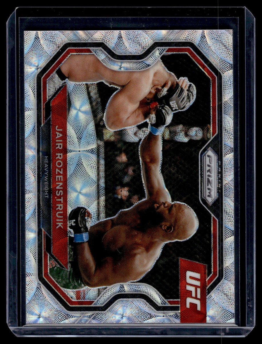 Jair Rozenstruik 2021 Panini Prizm UFC Premium Box Set Scope Card