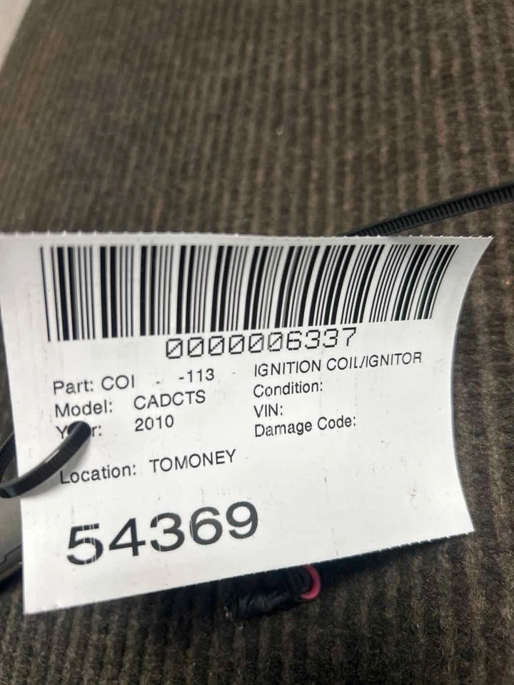 Fits 2008-2019 Cadillac CTS Ignition Coil/Ignitor OEM#:12618542 Foto 4 de 4