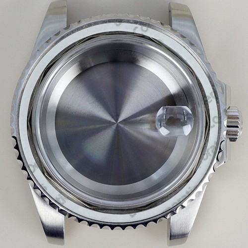 40mm Dive Watch Case Parts Cyclops Sapphire Glass For Seiko Nh35/36 2824Movement - Picture 9 of 10