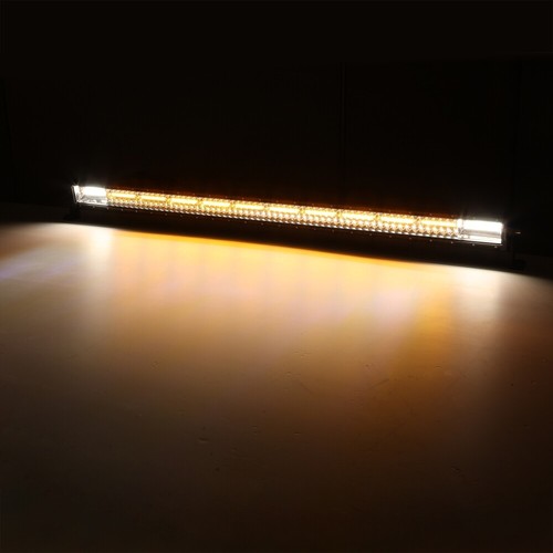 Auxbeam 50" LED Straight Light Bar 6 Modes Strobe Lamp 288W for Truck Boat Jeep - Picture 11 of 12