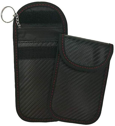 2 x Faraday Key Pouch Bag For Car keys - Picture 7 of 9
