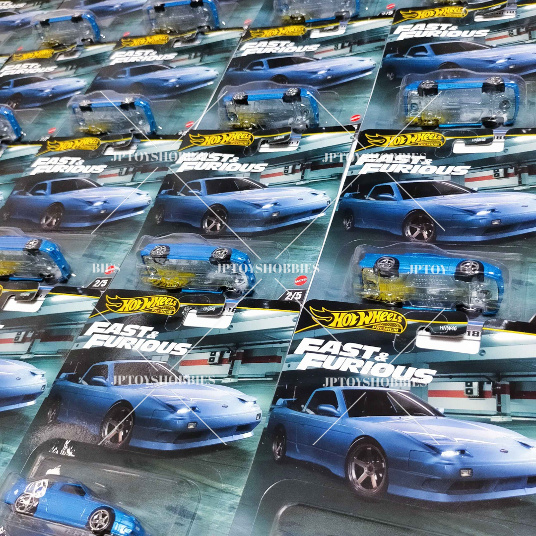 Hot Wheels Premium FAST & FURIOUS 1996 Nissan 180SX Type X Set 1