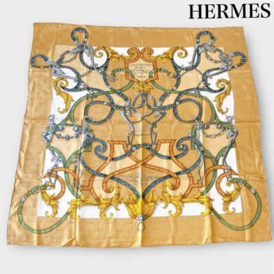 HERMES エルメス スカーフ カレ90 COACHING Coaching forever scarf 90