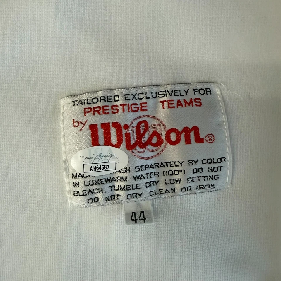 MARK LANGSTON Signed Autographed Angels Jersey JSA Certified Game-Issue - Image 4 of 4