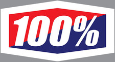 100 Motocross Vinyl Logo Decal Dirt Bike Mx Supercross Atv Sticker