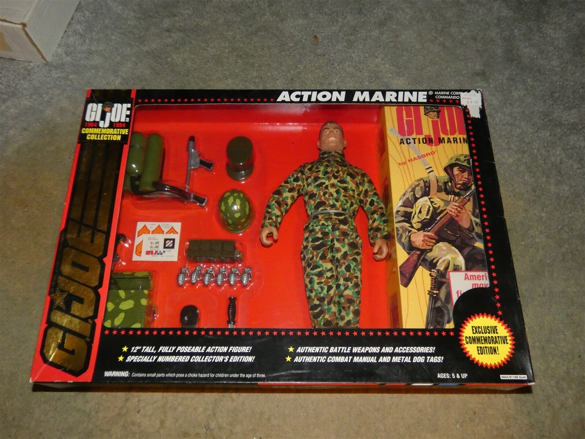 GI Joe: Action Marine: Commemorative Edition - Brown Hair | eBay
