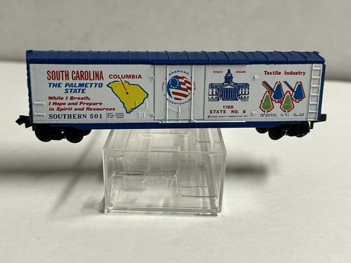 MICRO TRENES KADEE 38110 SOUTH CAROLINA BICENTENARIO 50' CAJA ENCHUFABLE #501 ESCALA N | Zustand: Used
