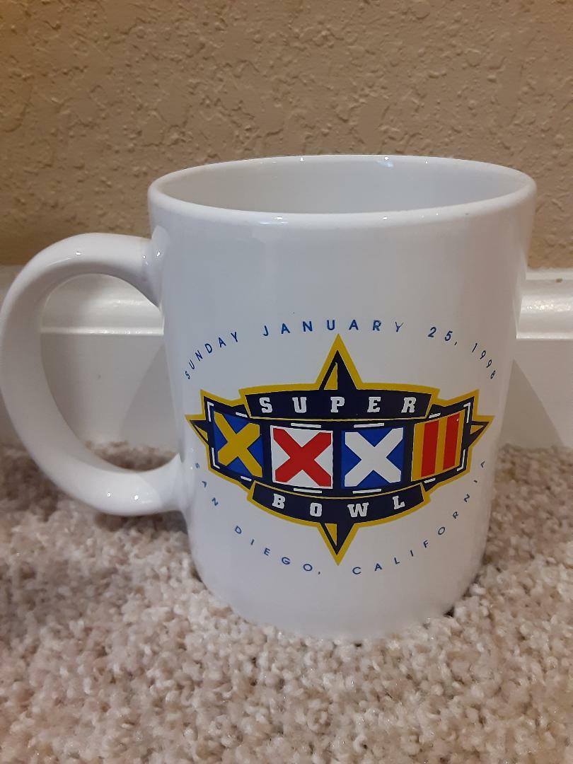 1997 AFC Champions Denver Broncos Super Bowl XXXII ceramic coffee mug