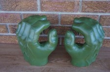 COSTUME The Incredible Hulk Hasbro Foam Set of Gloves Hulk Open Grip Hand Pair