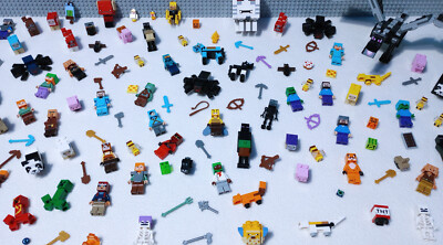 LEGO - Minecraft Lot - Huge Selection - 160+ Items - You Choose - Ships Fast!