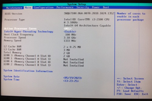 INTEL DQ67SW, AA G12527-309, LGA1155, Mainboard + Core i3 3,10GHz +RAM 2Gb +I/O - Bild 4 von 11