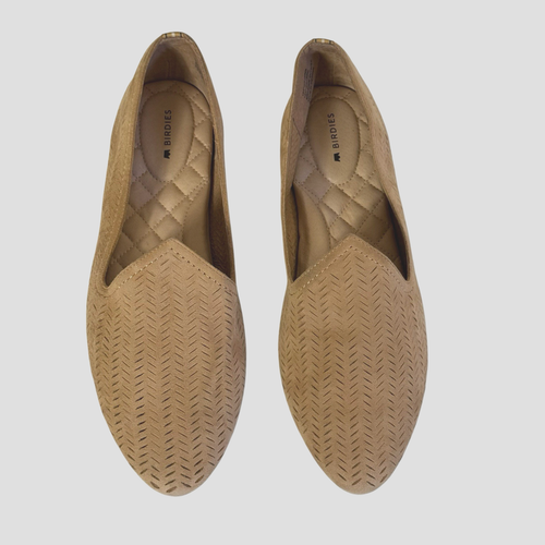 Birdies The Heron Loafer Flats Suede Tan Women's size 9.5 - Picture 2 of 11